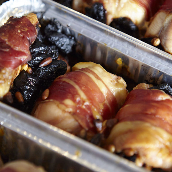 STUFFED CHICKEN THIGHS